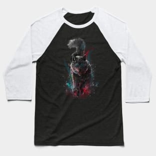 Funny wolf Baseball T-Shirt